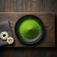 Poudre de thé vert Matcha pur de qualité A5 personnalisable OEM en vrac pour la vente en gros, idéale pour les lattes, la pâtisserie et les desserts