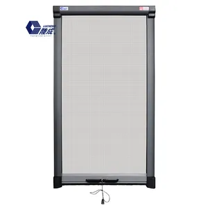 DIY And Easily Installed Aluminium Profile Roller Fly Screen Mosquito Window With Full Sizes 0.5m-3m