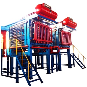 Machine de moulage de dalles alvéolaires en béton EPS à économie d'énergie, entièrement automatique, avec contrôle PLC + écran tactile et pompe - Product Image 3