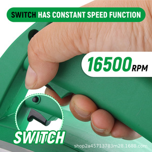 เครื่องไสไม้แบบมือถืออเนกประสงค์ 110V/220V สำหรับใช้ในครัวเรือน แบบ Reverse Board Push Planer - Product Image 1