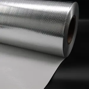 Insulation Aluminium Foil Tear Resistance Insulation Facing Aluminium Foil Coated Non Woven Fabric