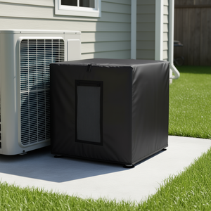 Housse de protection pour climatiseur 36x36x40 pouces en tissu polyester imperméable avec ventilation en maille pour extérieur - Product Image 2