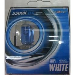Ampoule bleue H4 55W pour remplacement de phare automobile, lot de 2, lumière blanche - Product Image 3