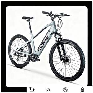 Vélo de montagne électrique banlieue batterie au Lithium Scooter adulte lumière 26 pouces moteur Central 9 vitesses 36V 350W - Product Image 3