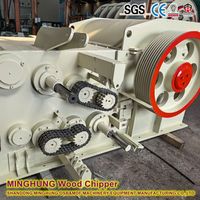 Trituradora de Tambor Industrial para Madera, 50 Toneladas/hora, Alimentación Automática, Certificación CE, MINGHUNG, Alta Productividad, Motor de 1000kw