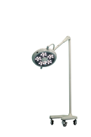 Lampe chirurgicale portable LED500Y à luminosité réglable, lumière d'opération sans ombre, 5000-60000 Lux d'éclairement, certifiée CE
