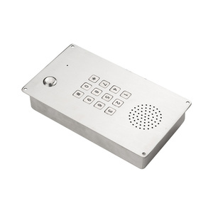 Téléphone VoIP étanche IP65 de haute qualité pour salle blanche avec clavier métallique, SIP résistant à l'oxydation pour salles blanches - Product Image 4