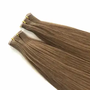 Cuticola incantata da un donatore geniale trama di capelli extension per capelli russi geniale trama a doppia trama geniale