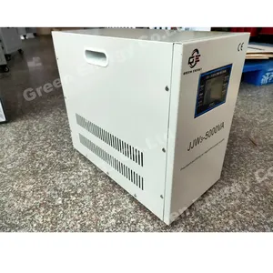 Single Phase AVR 220V LED Display Static Voltage Stabilizer 5kw 5kva with 1% output accuracy