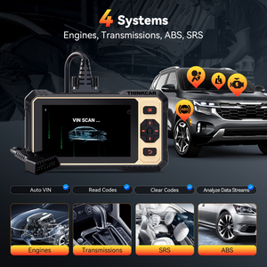 Herramienta de Diagnóstico THINKCAR Thinkscan 662, Escáner OBD2 para 4 Sistemas, Prueba Activa, 12 Reinicios, CANFD, Actualizaciones Gratuitas de por Vida - Product Image 4