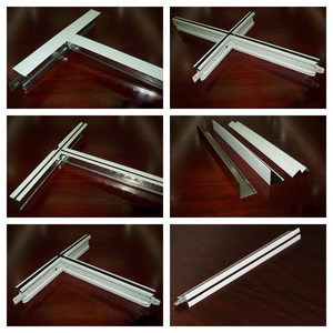 Laminierte Decke aus verzinktem Stahl Gitter komponenten Moderne Tor Stahls tange Decke t Stange Herstellung Maschine Decke t Stangen/Kiel - Product Image 3