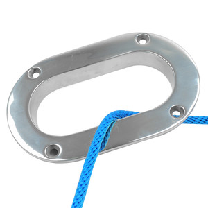 Passacavo Ovale XHA-3040 in Acciaio Inox 316 per Imbarcazioni e Yacht, Guida per Corde da <span class=keywords><strong>Ormeggio</strong></span> - Product Image 4