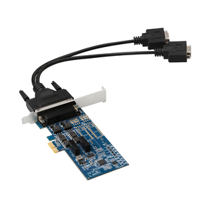 Cấp công nghiệp 2-Port PCIe 1X RS422 RS485 Thẻ mở rộng với cách ly quang điện đa chức năng chuyển đổi trong kho - Product Image 1