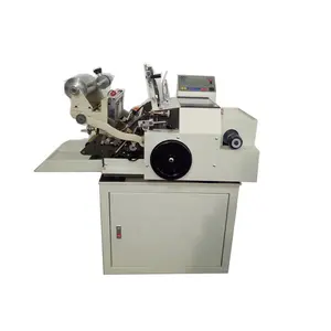 Máquina automática de impresión en caliente, cortador de código de bump con tarjeta de nombre de papel, tarjeta de invitación, sobre, embalaje, caja de embalaje, QK-737