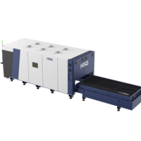 Mesin Pemotong Laser Serat Industri 30kW Kecepatan Tinggi Tertutup Penuh CNC Cypcut Harga Kompetitif untuk Promosi Spesial