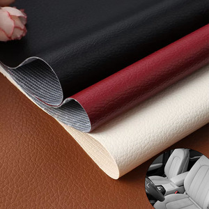 Bọc vải PVC nhân tạo Faux Leather tấm CuộN 0.8 ~ 2 mét đồ nội thất không thấm nước <span class=keywords><strong>rexine</strong></span> da tổng hợp cho ghế sofa xe Ghế - Product Image 1