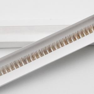 Pinky leem DIY Based <b>Lashes</b> Ribbon Superfine clear Band Segment <b>Lash</b> Ribbon Strip Cluster <b>Lashes</b> and Glue - Product Image 5