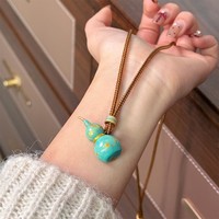 Nouveau Collier Plante Coloré Effet Goutte d'Huile Dopamine Printemps/Été, Chaîne de Pull en Cuivre Haut de Gamme, Mode Niche Luxe Léger