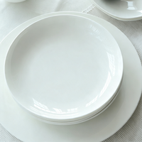 Offre Spéciale – Vaisselle en Porcelaine Fine : Assiettes, Bols et Cuillères à Soupe au Design Minimaliste Moderne – Vente en Gros