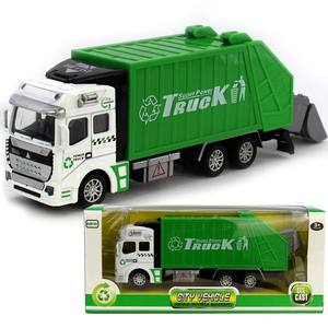 Modellino di <span class=keywords><strong>Camion</strong></span> <span class=keywords><strong>della</strong></span> <span class=keywords><strong>Spazzatura</strong></span> a Retrocarica 2023, <span class=keywords><strong>Giocattolo</strong></span> in Metallo Pressofuso - Product Image 5