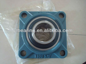 Heavy Duty UCF208-24 4-Bolt Flange <b>Bearing</b> Unit 1-1/2" Bore Cast Iron Housing Pillow Block <b>Bearing</b> F208-24 - Product Image 5