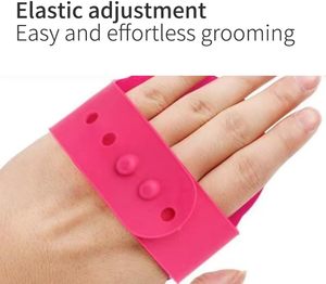 Cepillo para Perros y Peine para Gatos - Autolimpiante, Plegable, Seguro, de Silicona Suave, Color Rosa, para Perros y Gatos - Product Image 4