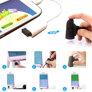 <strong>Wireless</strong> <strong>Mouse</strong> USB Ring 2.4G <strong>Wireless</strong> Creative Finger Lazy <strong>Mouse</strong> Computer Mobile Phone <strong>Tablet</strong> Mini BT-compatible - Product Image 4