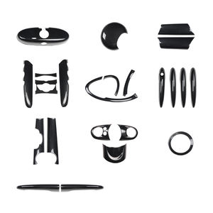 Accesorios de coche, ventana decorativa <span class=keywords><strong>Interior</strong></span>, consola Central, ventilación de aire, cubierta de volante, embellecedor para <span class=keywords><strong>Mini</strong></span> <span class=keywords><strong>Cooper</strong></span> R55 R56 <span class=keywords><strong>2007</strong></span> - Product Image 2