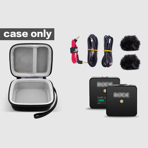 กระเป๋าเก็บไมโครโฟนไร้สาย Rode Go-Compact สำหรับเครื่องส่งสัญญาณและตัวรับสัญญาณ พร้อมที่ครอบไมโครโฟนแบบขนสัตว์ - Product Image 3
