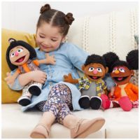 Jouet à mâcher en peluche pour animaux de compagnie, Poupée de jeu pour chien et chat, modèle Fille Exploratrice, avec gilet et chignon