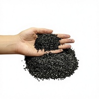 Charbon actif de coque de noix de coco, valeur d'iode 800, filtre de purification d'air, raffinage de l'or, granulaire en vrac, certifié ISO 9001, 99,99%