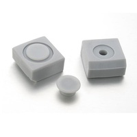Accessoires de salle de bain Ensemble de douche Chromage Couverture Pad Petit Chrome Plaqué Couverture Pad Assemblage Ensemble pour salle de bain
