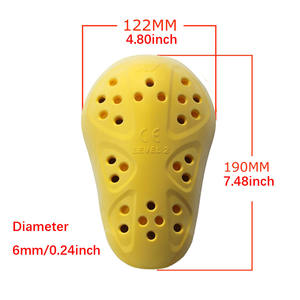 Veste en PU amovible professionnelle CE <span class=keywords><strong>niveau</strong></span> <span class=keywords><strong>2</strong></span> avec coudières et genouillères armure de <span class=keywords><strong>protection</strong></span> sportive souple pour la moto, le ski et l'équitation - Product Image 5