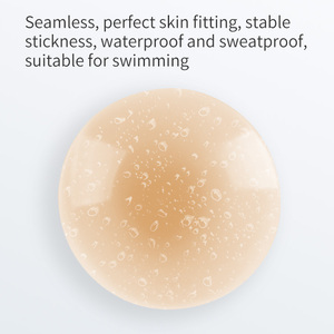 Vendita calda invisibile Soild <span class=keywords><strong>colore</strong></span> lavabile riutilizzabile in Silicone copri capezzolo adesivo prezzo all'ingrosso - Product Image 5