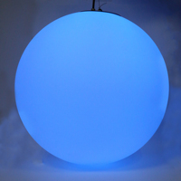Globe led multicolore DMX 3D, sphère pour suspension de scène, RGB