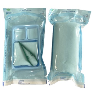 Kit de pansements chirurgicaux stériles pour hôpital, pack de pansements médicaux certifié CE Classe II, stérilisé à l'oxyde d'éthylène - Product Image 1