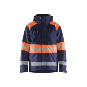 BLAKLADER - 442019778953XS <b>Hi</b>-<b>Vis</b> Shell <b>jacket</b> Navy blue/<b>Orange</b> - EAN 7330509849231 <b>HI</b>-<b>VIS</b> WORKWEAR - Product Image 1