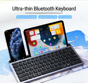 New Portable Rechargeable Mini Scissor Switch 3-Key Wireless for <b>Keyboard</b> for Office Use - Product Image 2