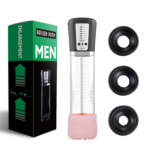 電気男性用勃起治療機械強化自動空気真空吸引ペニスポンプ5モード - Product Image 1