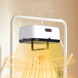 <span class=keywords><strong>Sèche</strong></span>-<span class=keywords><strong>linge</strong></span> électrique portable pliable en plastique compact et ventilé pour les vêtements de bébé, les voyages en dortoir, efficace et rapide - Product Image 4