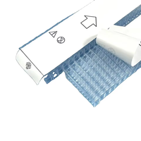 Cuvette de réaction plastique multicellulaire 12 positions jetable de laboratoire pour l'analyseur Konelab 20/20CX/PRIME 30 & 60