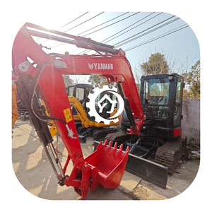 Máy xúc đào <span class=keywords><strong>mini</strong></span> Yanmar VIO55 Nhật Bản, đã qua sử dụng, động cơ thủy lực, loại bánh xích, model 2018, trọng lượng hoạt động 5 tấn - Product Image 1