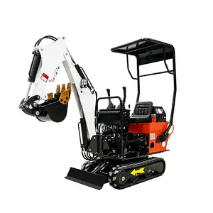 Bestseller Klein bagger mit Jack Hammer Towable Mini bagger Mini traktor mit Lader und Bagger