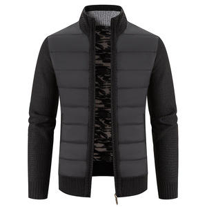 <span class=keywords><strong>Cappotto</strong></span> da <span class=keywords><strong>Uomo</strong></span> <span class=keywords><strong>Corto</strong></span> Invernale Casual con Collo Alto Tipo Maglione - Product Image 2