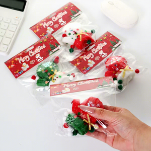 Christmas <b>Squishy</b> Stress Relief Toy Set Soft Squeeze Sensory Toy for Holiday Gifts Party Favors - Product Image 2