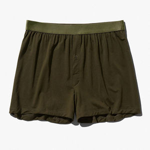 High Quality Boxer Briefs Men Comfortable Tencel Lyocell <b>Waistband</b> <b>Elastic</b> Men'S Breathable Boxer Shorts - Product Image 2