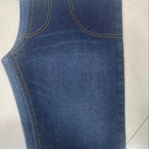 Tela Brocada de Sarga Acrílica Azul Índigo de Alta Calidad, Blanqueada, para Prendas de Vestir, Blazers/Trajes, Venta al Por Mayor para Fábricas de Ropa - Product Image 1