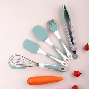 Best Selling Products 5pcs Kitchen Silicone Utensil Cooking Utensils Spatula Whisk Basting Brush Set with Kitchen Gadgets - Product Image 6