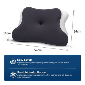 <span class=keywords><strong>Almohada</strong></span> Ortopédica JeeBay con Logotipo Personalizado, Espuma Viscoelástica Transpirable y Refrescante, Alivio de Presión, Alineación Espinal, Cuello Firme - Product Image 6