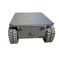 Châssis de robot télécommandé électrique RC à chenilles, capacité de charge 1,2T